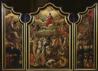 Triptych of the Last Judgement, 1555 by Aertgen Claesz van Leyden